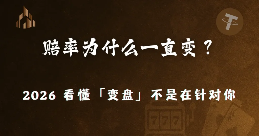 2026 赔率为什么一直变?优塔娱乐城教你看懂「变盘」不是在针对你 1 2026 赔率为什么一直变?优塔娱乐城教你看懂「变盘」不是在针对你
