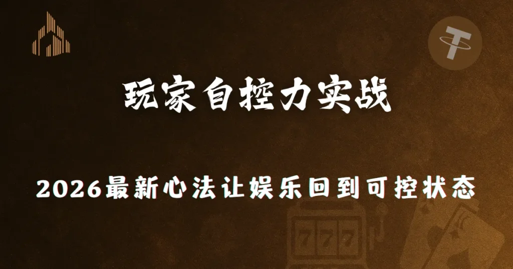 优塔娱乐城玩家自控力实战:2026最新心法,让娱乐回到可控状态 1 优塔娱乐城玩家自控力实战:2026最新心法,让娱乐回到可控状态