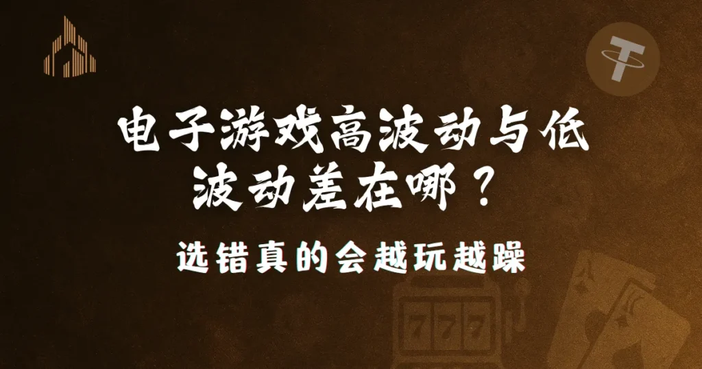 优塔娱乐城2026电子游戏高波动与低波动差在哪?选错真的会越玩越躁 4 优塔娱乐城2026电子游戏高波动与低波动差在哪?选错真的会越玩越躁